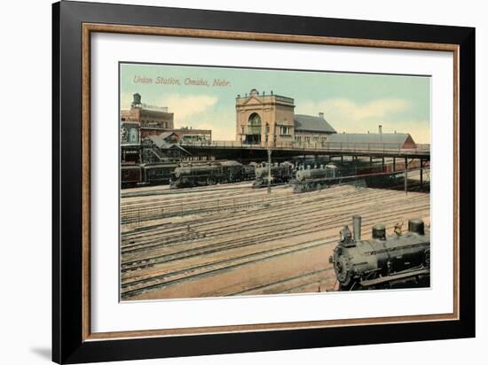 Union Station, Omaha, Nebraska-null-Framed Art Print