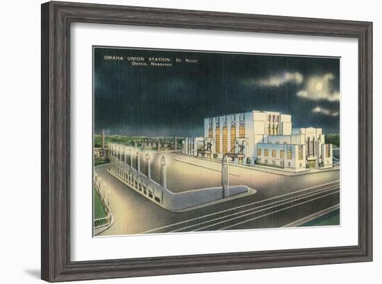 Union Station, Omaha, Nebraska-null-Framed Art Print