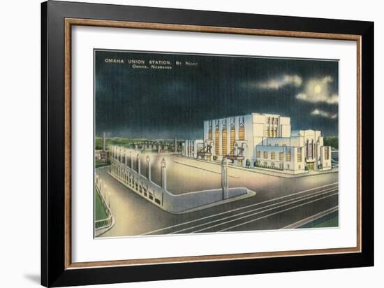 Union Station, Omaha, Nebraska-null-Framed Art Print