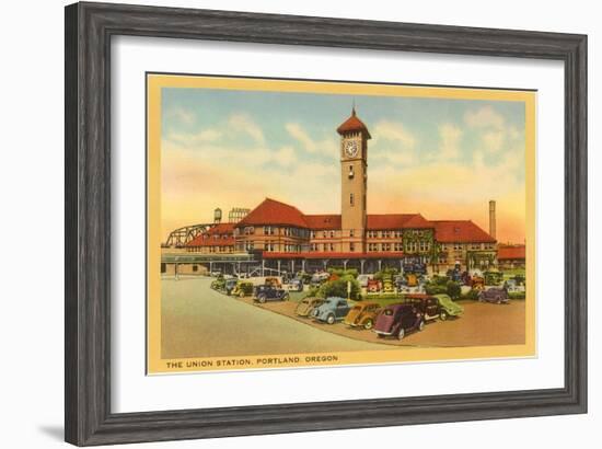 Union Station, Portland, Oregon-null-Framed Art Print