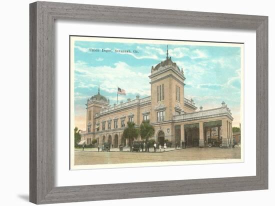 Union Station, Savannah, Georgia-null-Framed Art Print