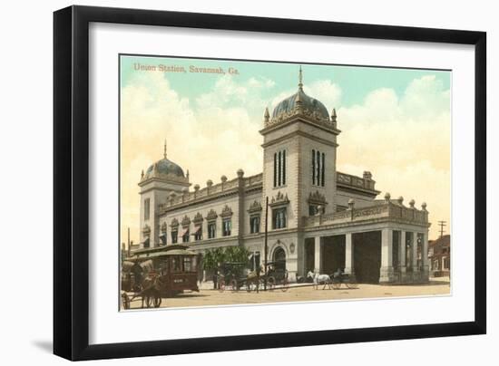 Union Station, Savannah, Georgia-null-Framed Art Print