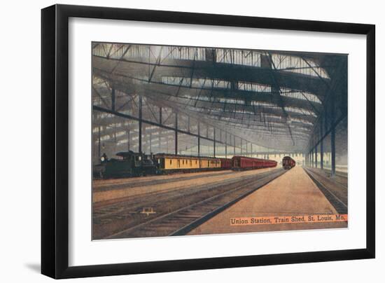 Union Station, St. Louis, Missouri-null-Framed Art Print