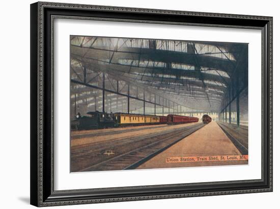 Union Station, St. Louis, Missouri-null-Framed Art Print