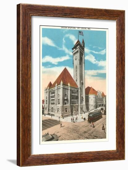 Union Station, St. Louis, Missouri-null-Framed Art Print