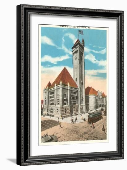 Union Station, St. Louis, Missouri-null-Framed Art Print