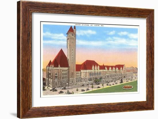 Union Station, St. Louis, Missouri-null-Framed Art Print