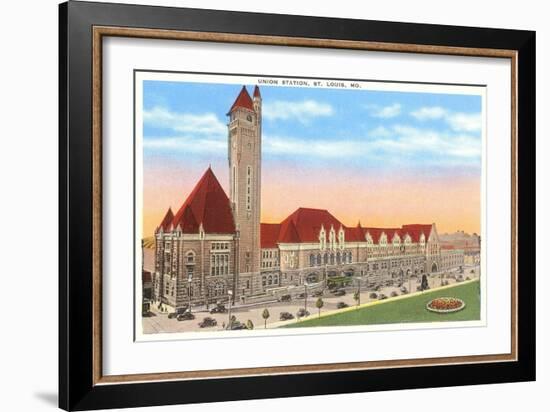 Union Station, St. Louis, Missouri-null-Framed Art Print