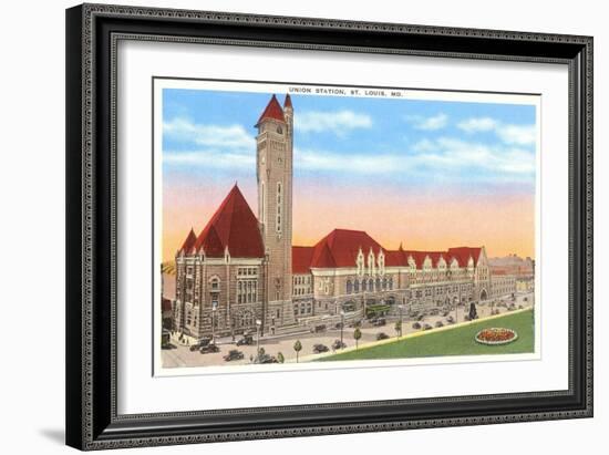 Union Station, St. Louis, Missouri-null-Framed Art Print