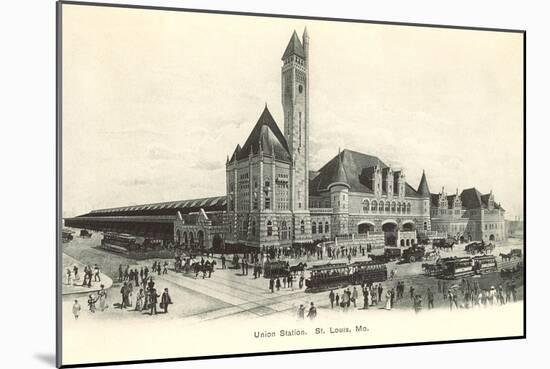 Union Station, St. Louis, Missouri-null-Mounted Art Print