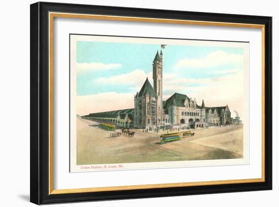 Union Station, St. Louis, Missouri-null-Framed Art Print