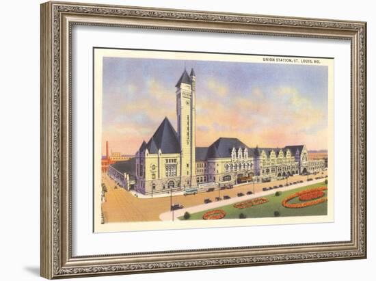 Union Station, St. Louis, Missouri-null-Framed Art Print