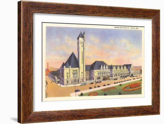 Union Station, St. Louis, Missouri-null-Framed Art Print