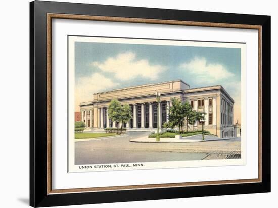 Union Station, St. Paul, Minnesota-null-Framed Art Print