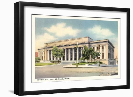 Union Station, St. Paul, Minnesota-null-Framed Art Print