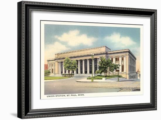 Union Station, St. Paul, Minnesota-null-Framed Art Print