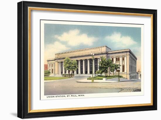 Union Station, St. Paul, Minnesota-null-Framed Art Print