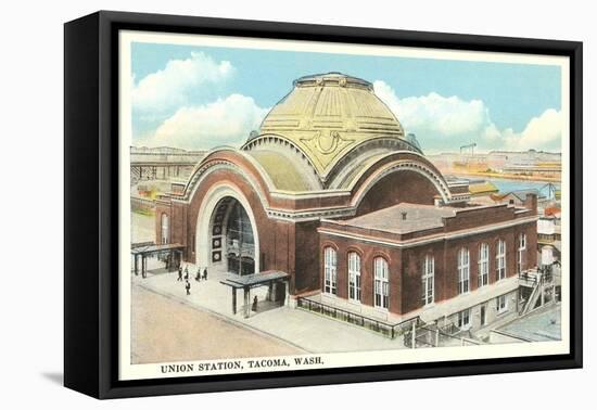 Union Station, Tacoma, Washington-null-Framed Stretched Canvas