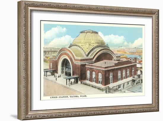 Union Station, Tacoma, Washington-null-Framed Art Print