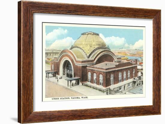 Union Station, Tacoma, Washington-null-Framed Art Print