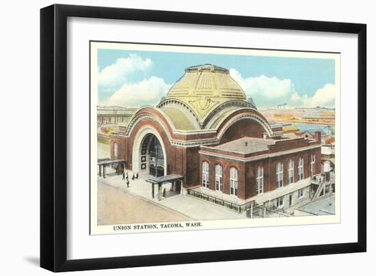 Union Station, Tacoma, Washington-null-Framed Art Print