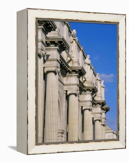 Union Station, Washington, D.C., USA-null-Framed Premier Image Canvas