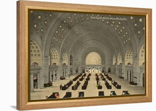 Union Station, Washington D.C.-null-Framed Stretched Canvas