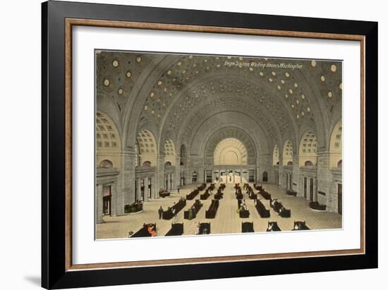 Union Station, Washington D.C.-null-Framed Art Print