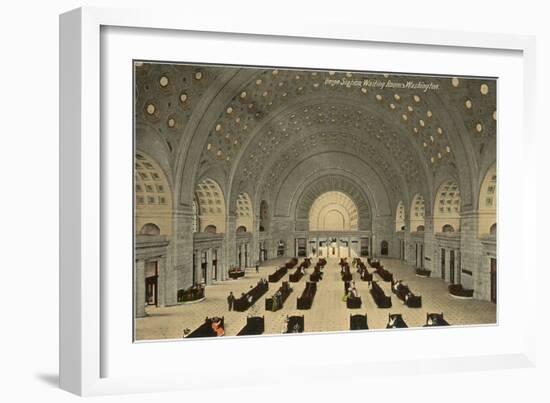 Union Station, Washington D.C.-null-Framed Art Print