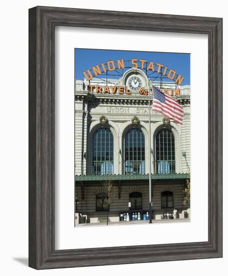 Union Train Station, Denver, Colorado, USA-Ethel Davies-Framed Photographic Print