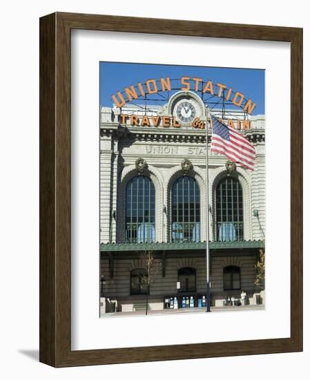 Union Train Station, Denver, Colorado, USA-Ethel Davies-Framed Photographic Print