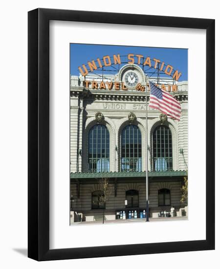 Union Train Station, Denver, Colorado, USA-Ethel Davies-Framed Photographic Print