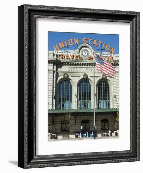 Union Train Station, Denver, Colorado, USA-Ethel Davies-Framed Photographic Print