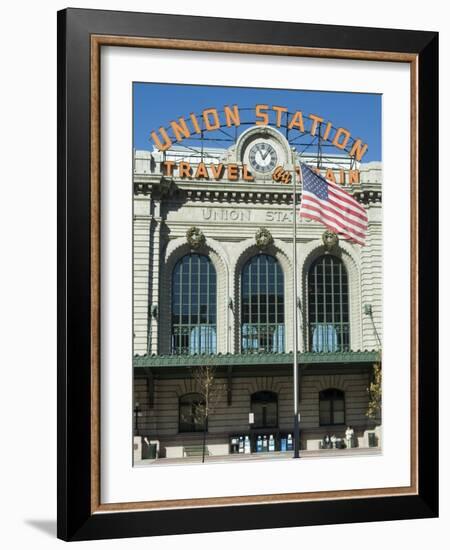 Union Train Station, Denver, Colorado, USA-Ethel Davies-Framed Photographic Print