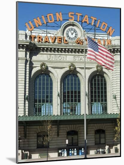 Union Train Station, Denver, Colorado, USA-Ethel Davies-Mounted Photographic Print