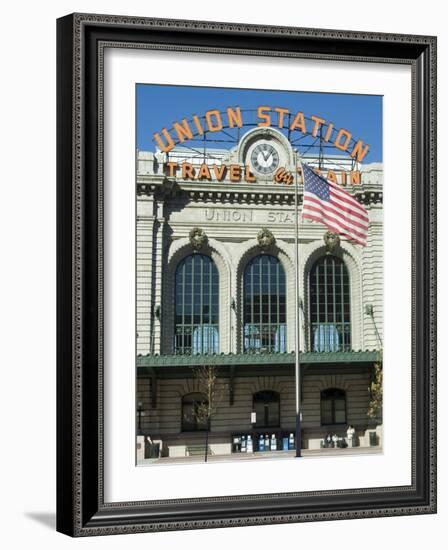 Union Train Station, Denver, Colorado, USA-Ethel Davies-Framed Photographic Print