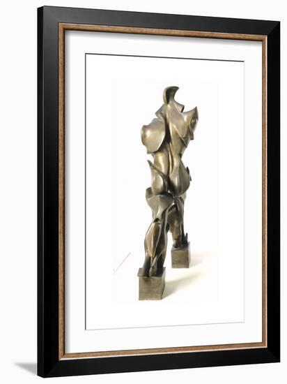Unique Forms of Continuity in Space-Umberto Boccioni-Framed Giclee Print