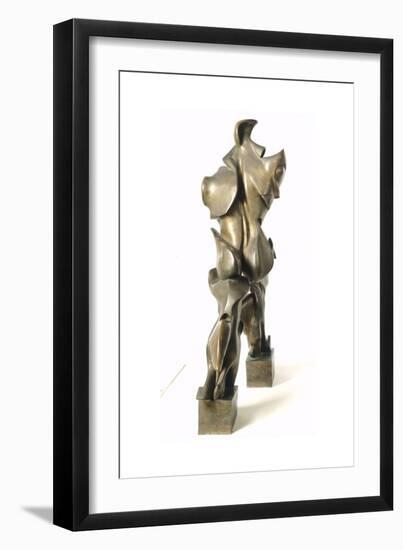 Unique Forms of Continuity in Space-Umberto Boccioni-Framed Giclee Print