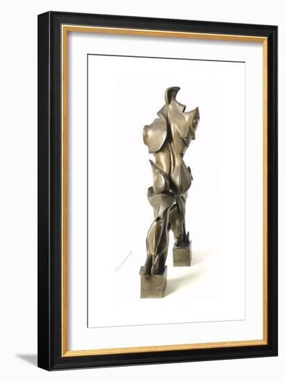 Unique Forms of Continuity in Space-Umberto Boccioni-Framed Giclee Print