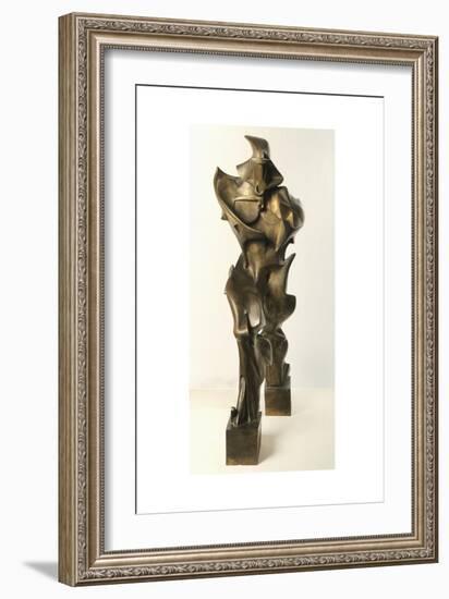 Unique Forms of Continuity in Space-Umberto Boccioni-Framed Giclee Print