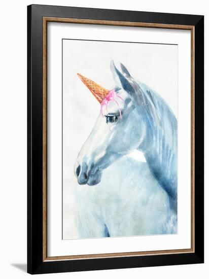 Unique Horn-Alex Cherry-Framed Premium Giclee Print