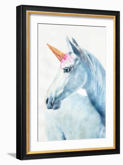 Unique Horn-Alex Cherry-Framed Premium Giclee Print