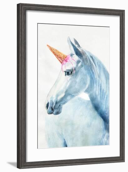 Unique Horn-Alex Cherry-Framed Art Print