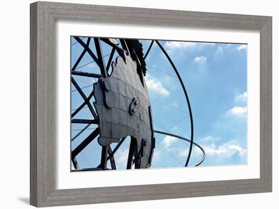 Unisphere at World's Fair Grounds NYC-null-Framed Photo