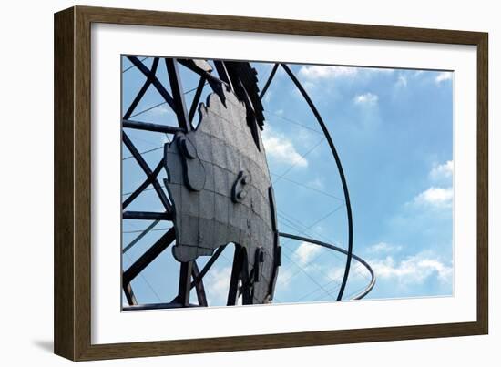 Unisphere at World's Fair Grounds NYC-null-Framed Photo