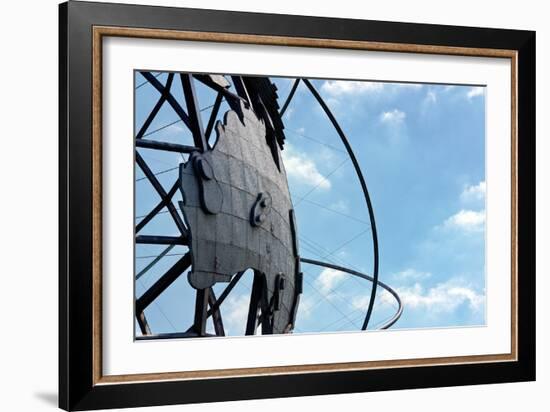 Unisphere at World's Fair Grounds NYC-null-Framed Photo