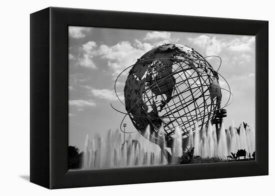 Unisphere at World's Fair Site Queens NY-null-Framed Stretched Canvas