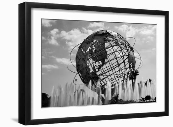 Unisphere at World's Fair Site Queens NY-null-Framed Photo