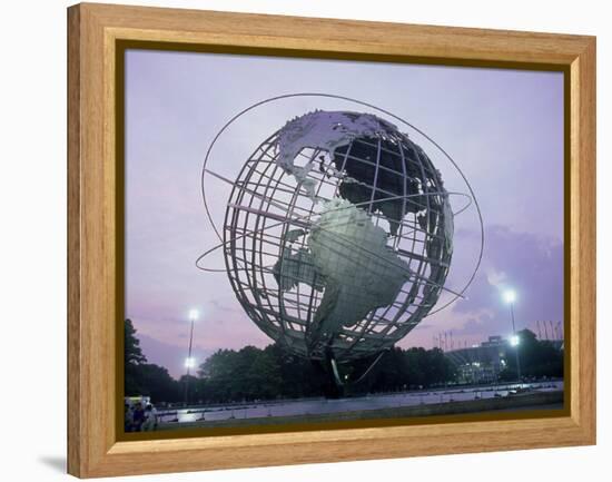 Unisphere, Flushing Meadow Park, NY-Barry Winiker-Framed Premier Image Canvas