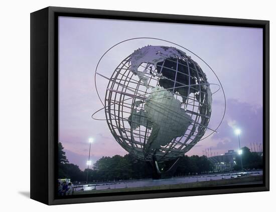 Unisphere, Flushing Meadow Park, NY-Barry Winiker-Framed Premier Image Canvas